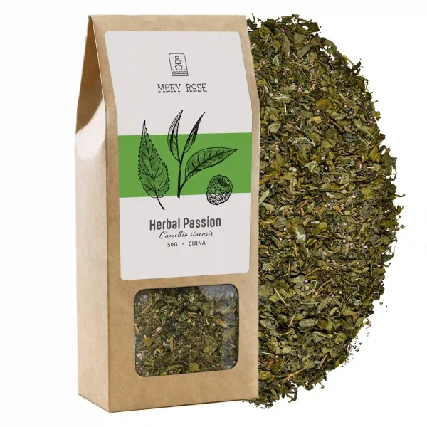 Mary Rose Herbal Passion zöld tea