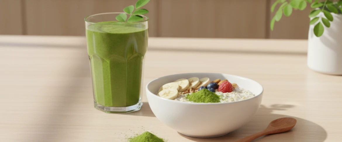 A moringa mindennapi felhasználási módjai – moringa por smoothie-kban és egészséges ételekben