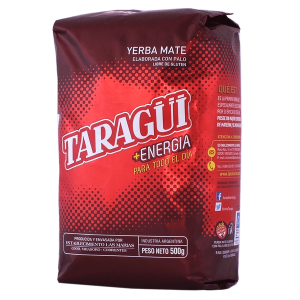 Klasszikus yerba mate az energiafeltöltéshez – Taragui Energia.