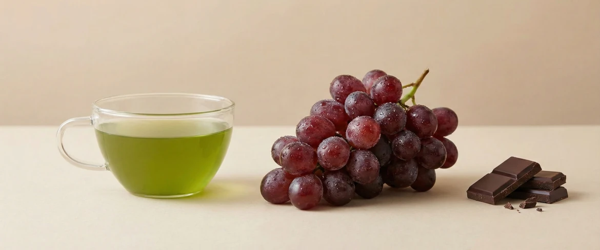 A legerősebb polifenolok – resveratrol, kvercetin és EGCG a növényi termékekben