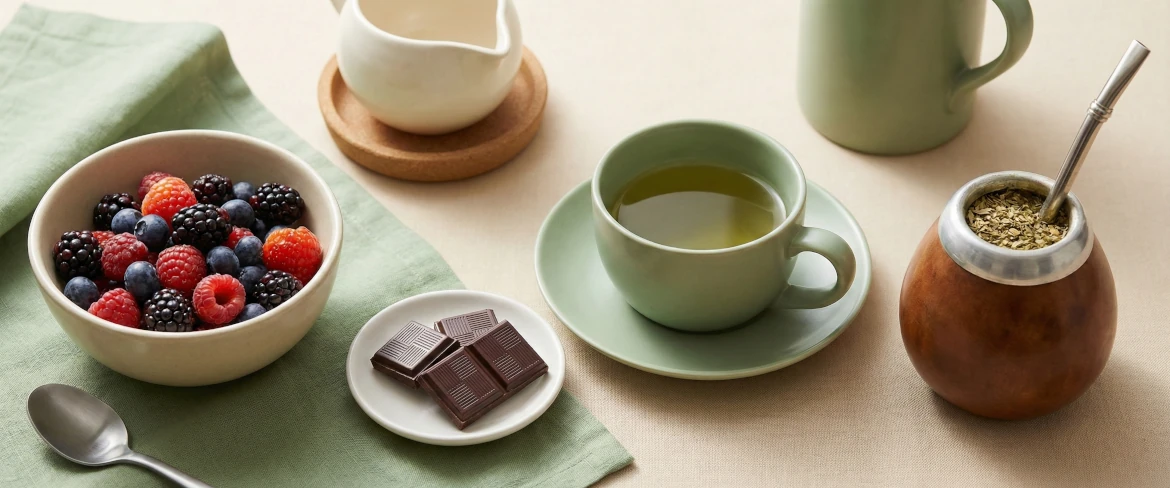 Polifenolok és természetes szaponinok az étrendben – yerba mate és növényi termékek