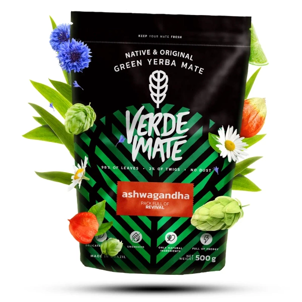 Verde Mate Green Ashwagandha – yerba mate citromverbénával