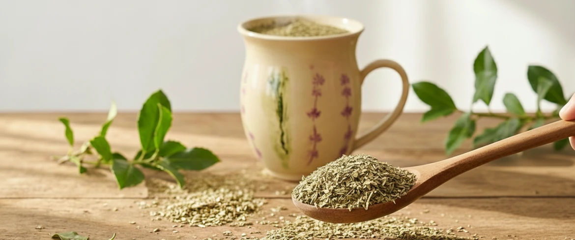 Yerba mate levelek és egy bögre – hogyan kell főzni a yerba mate-t egy bögrében, lépésről lépésre