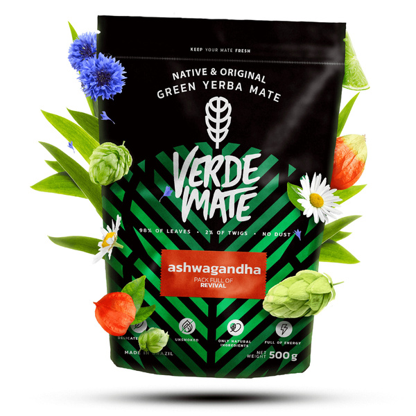 Yerba Mate készlet Verde Mate 500g 0,5kg Yerbomos XL + Mate Tök + Bombilla