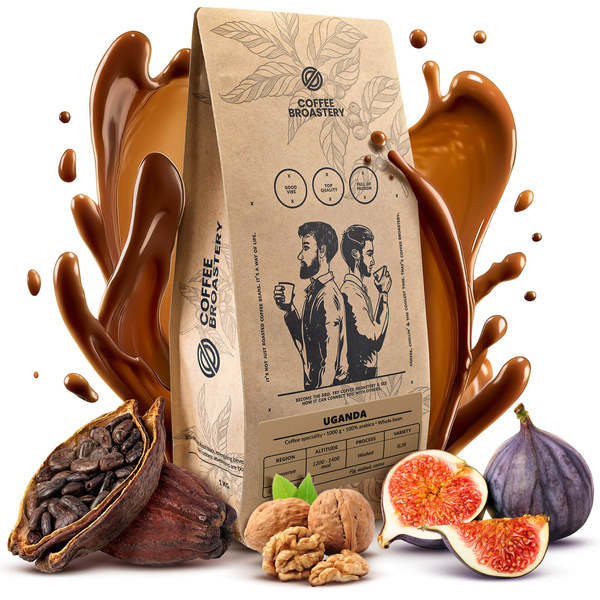 Bro Coffee Roastery - Egész kávébabos Uganda Kanyenye Speciality 1kg