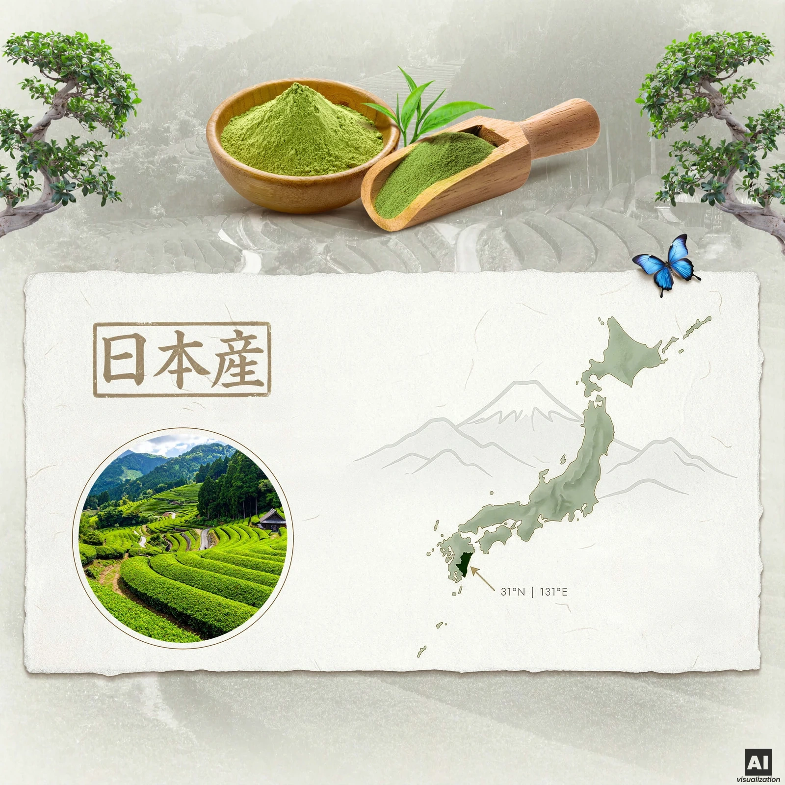 Japán ceremoniális matcha BIO Mary Rose