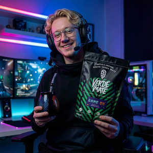 Yerba Mate készlet Verde Mate Game On 400g 0,4kg Mate Tök + Bombilla