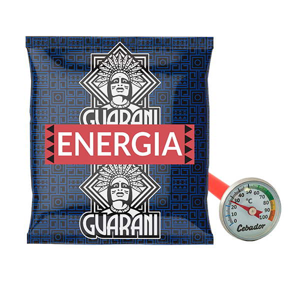 Analóg hőmérő + yerba mate 50g
