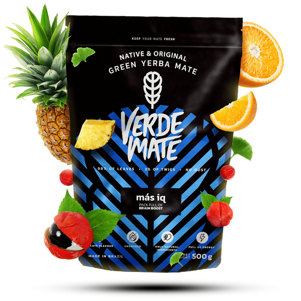 Készlet Yerba Verde Mate Mas IQ 0,5kg + Palo Santo