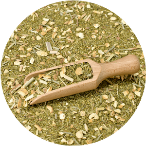 Yerbera – Fém doboz + Soul Mate Orgánica Menta Limon 0,5 kg