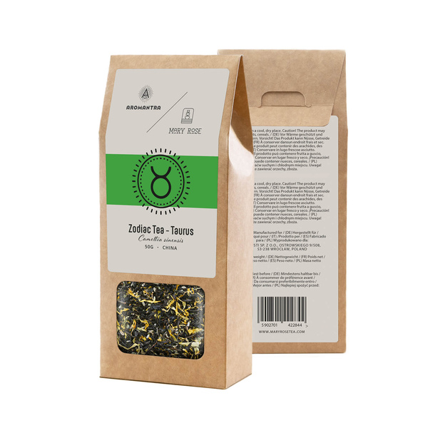Bika készlet: állatövi tea + mágikus kő