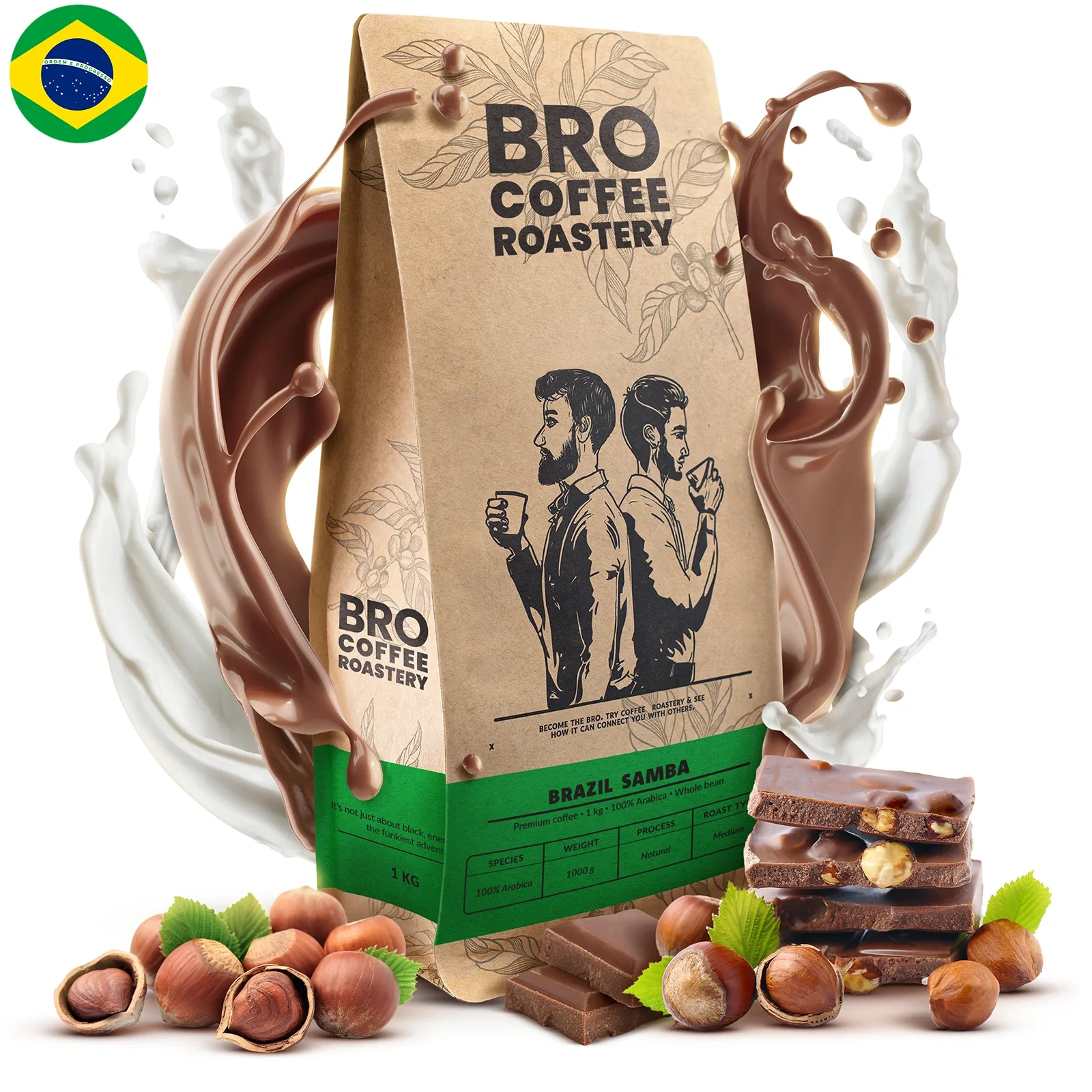 Bro Coffee Roastery Brazil Samba kávé