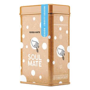 Yerbera – Fém doboz + Soul Mate Orgánica Frosty Season 0,5 kg