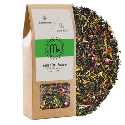 Aromantra x Mary Rose – Állatövi tea – Skorpió (fekete tea) 50 g
