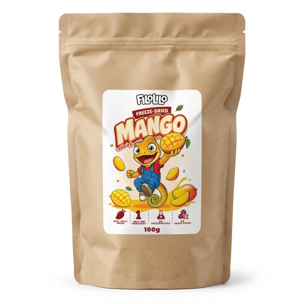 FiloLilo – Liofilizált mangó (szeletek) 100 g