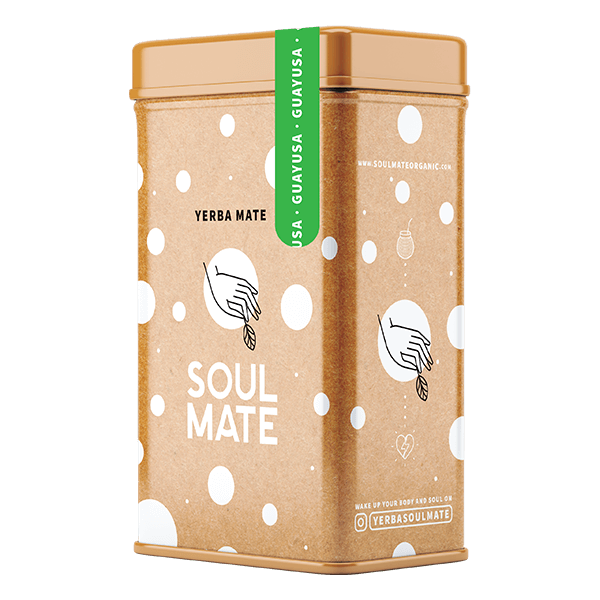Yerbera – Fém doboz + Soul Mate Orgánica Guayusa 0,5 kg