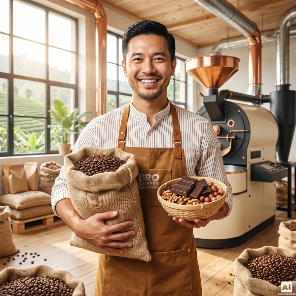 Bro Coffee Roastery – Szemes kávé Pure Crema 400 g
