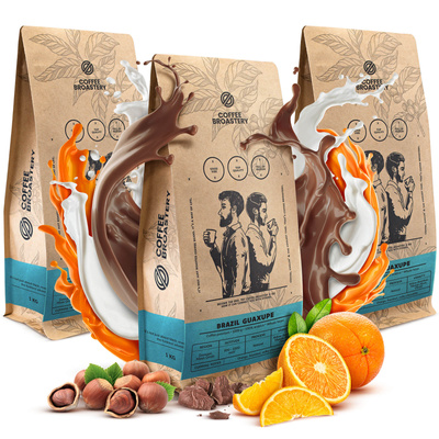 Készlet Bro Coffee Roastery Brazil Guaxupe 3x1kg (3kg)