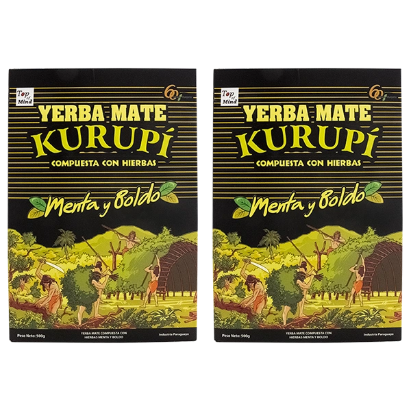 Kurupi Compuesta Especial Menta Boldo 2x500g