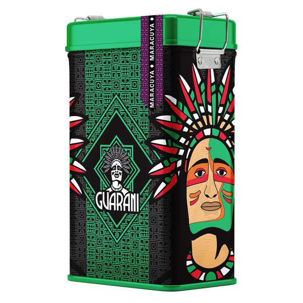 Yerbera – Fém doboz + Guarani Maracuya 0,5 kg