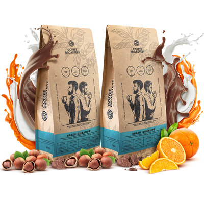 Készlet Bro Coffee Roastery Brazil Guaxupe 2x1kg (2kg)