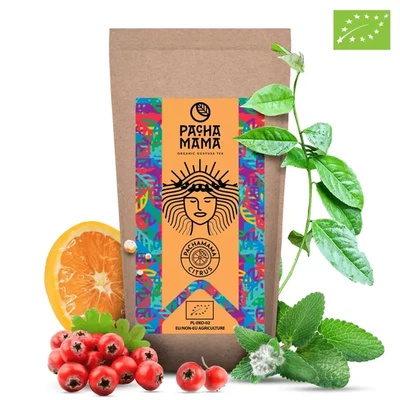 Guayusa Pachamama Citrus – bio minősített guayusa – 250g