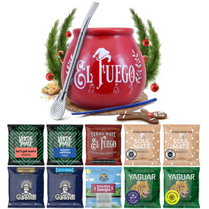 Yerba Mate téli készlet 10x50g mate tökre + bombilla