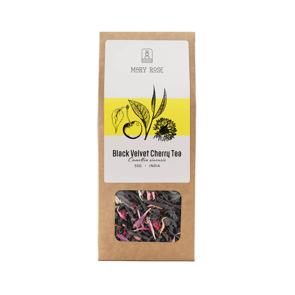 Mary Rose – Black Velvet Cherry Tea – 50 g