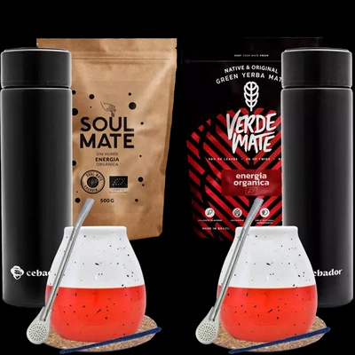 Yerba Mate készlet két személyre + Thermosz
