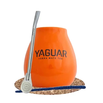 Yerba Mate tartozékkészlet: Mate Tökre + Bombilla