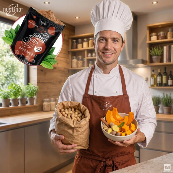 Nustino – Porított mogyoróvaj – Pumpkin Spice (cukor hozzáadása nélkül) 400 g