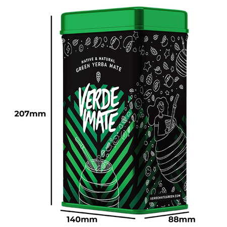 Yerbera - Konzervdoboz + Verde Mate Zöld Melón de Agua 0.5kg 