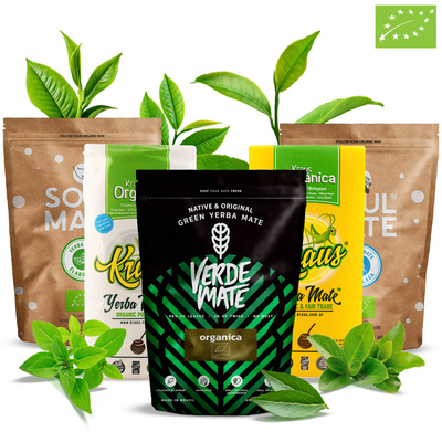 Bio Yerba Mate tea készlet 5x0,5kg
