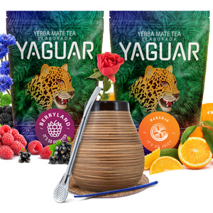 Yerba mate készlet Verde Mate kerámia kalácsa bombilla