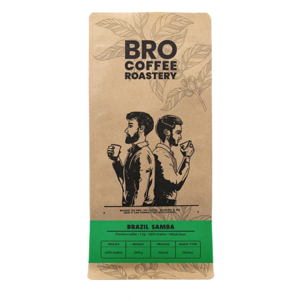 Készlet Bro Coffee Roastery Brazil Samba + Brazil Guaxupe + Brazil Cerrado 3x1kg (3kg)