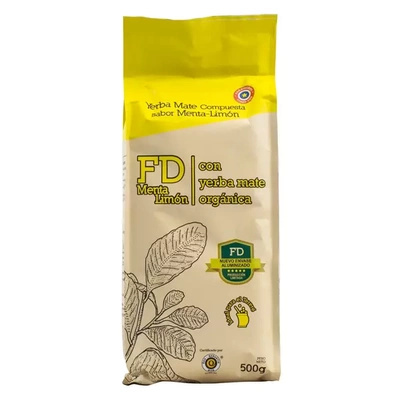 Fede Rico (FD) Menta Limon 0,5 kg 500 g - menta és lime yerba mate