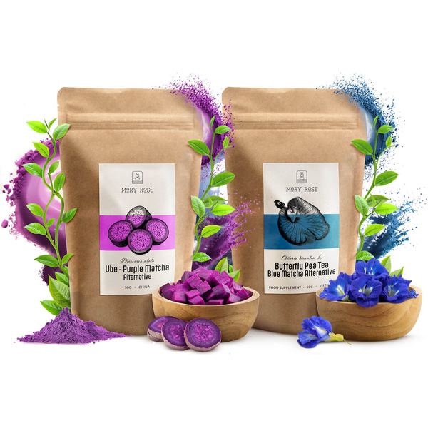 Színes matcha válogatás: Blue Matcha + Purple Matcha