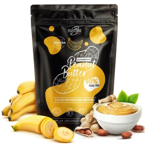 Mogyoróvaj por szett Nustino: Classic + Banana 2x400g
