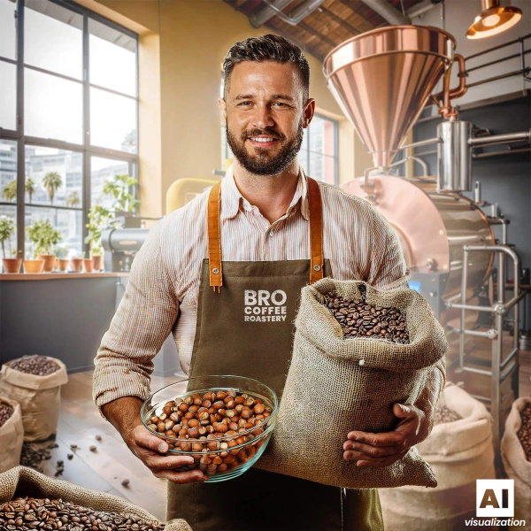 Bro Coffee Roastery – Egész kávébabos Brazil Samba Premium 1kg