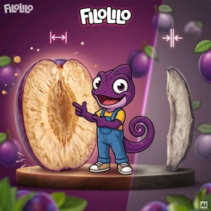 FiloLilo – Liofilizált szilva (felek) 20 g