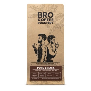 Bro Coffee Roastery – Szemes kávé Pure Crema 400 g