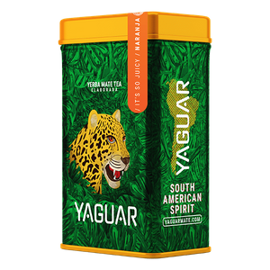 Yerbera - konzervdoboz + Yaguar Naranja 0,5 kg