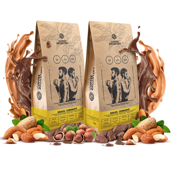 Készlet Bro Coffee Roastery Brazil Cerrado 2x1kg (2kg)