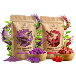 Színes matcha válogatás: Red Matcha + Purple Matcha