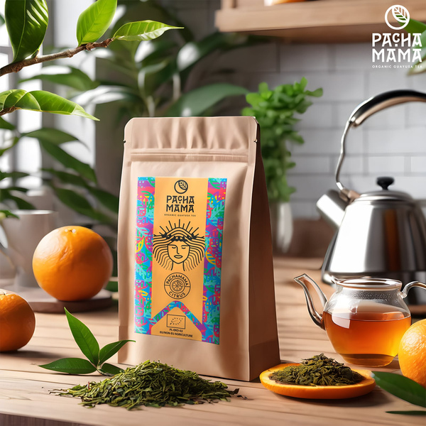 Guayusa Pachamama Citrus – bio minősített guayusa – 100g