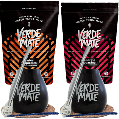 Szett mate tea Bombilla Mate csésze két személyre 1kg