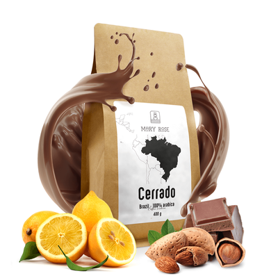 Mary Rose - egész bab kávé Brazília Cerrado prémium 400g