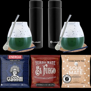 Yerba Mate induló készlet Thermos 3x50g párnak