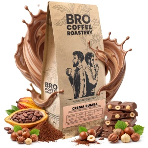 Bro Coffee Roastery – Szemes kávé Crema Rumba 1 kg
