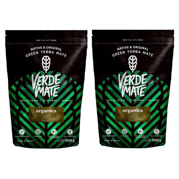 Yerba Mate készlet: Verde Mate Organica 2x500g